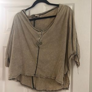 We the free green top